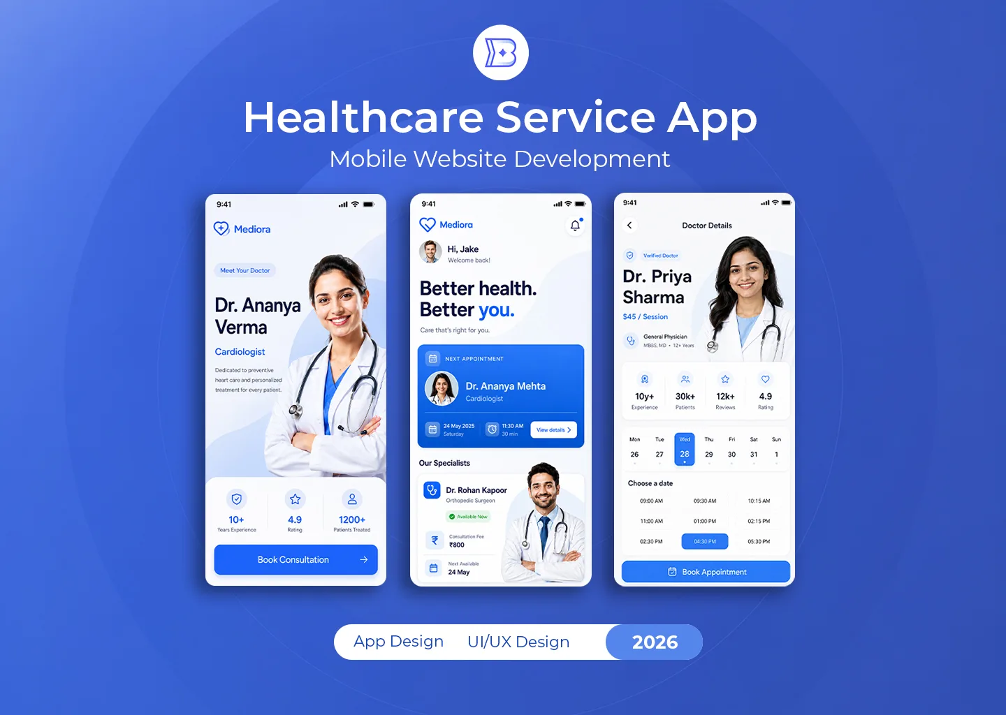 Mediora Healthcare Service App